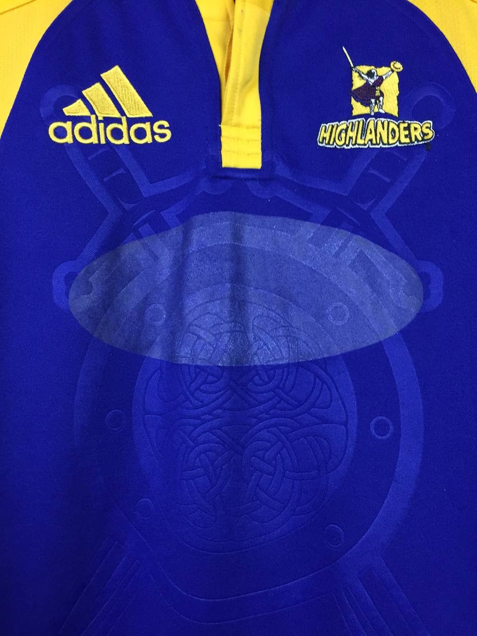Adidas × Vintage Vtg Adidas Highlanders Rugby Union Team 2009 Jersey Size US S / EU 44-46 / 1 - 4 Thumbnail