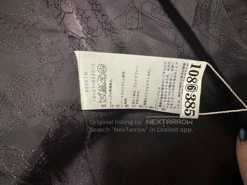 Vivienne Westwood Vivienne Westwood Black fur heart collar coat Size S / US 4 / IT 40 - 7 Thumbnail