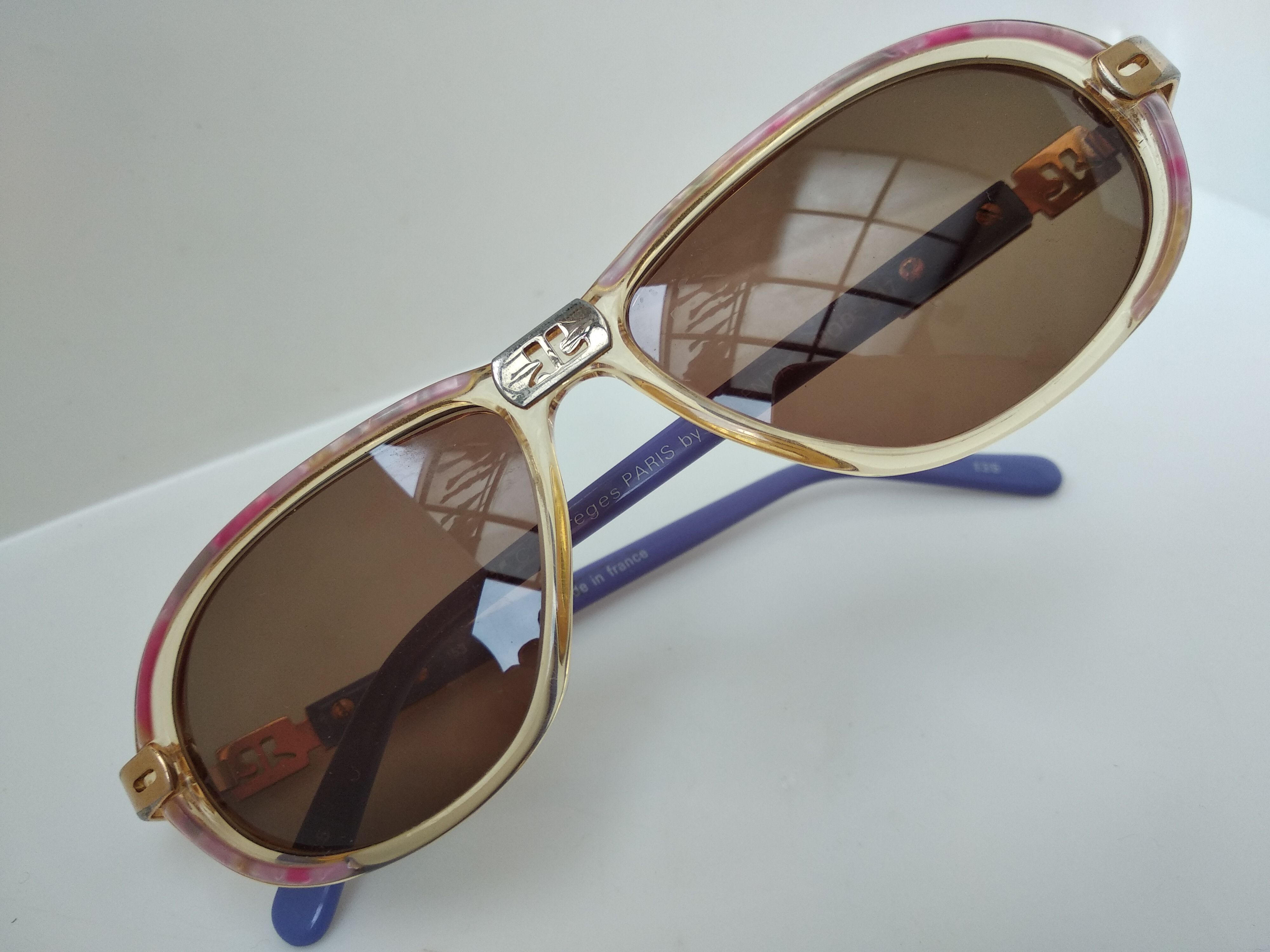 Courreges Vintage 70s Courreges by Argenta 817 Woman Sunglasses France Size ONE SIZE - 6 Thumbnail