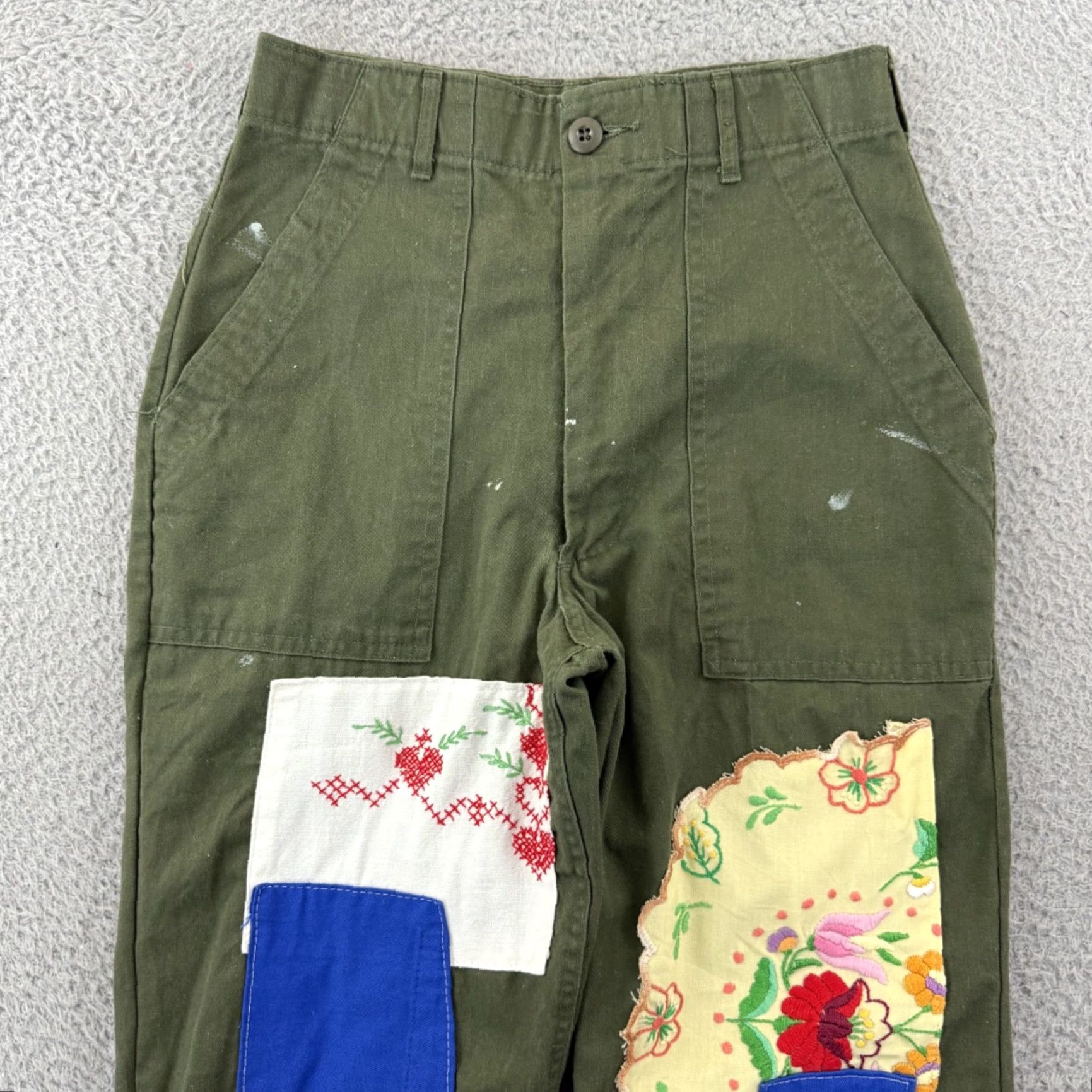 Vintage VINTAGE US Army OG-507 Fatigue Pants Adult 28x29 Green Military Utility Trousers Size US 28 / EU 44 - 3 Thumbnail