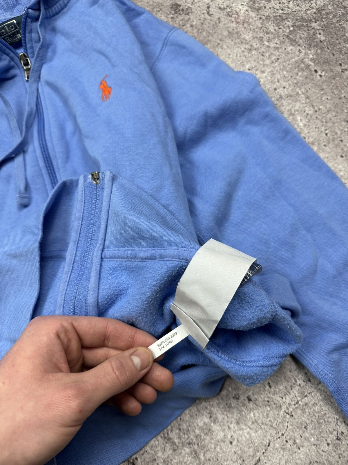 Polo Ralph Lauren Vintage Polo Ralph Lauren Y2K Zip Hoodie Japanesse Style Size US S / EU 44-46 / 1 - 8 Thumbnail