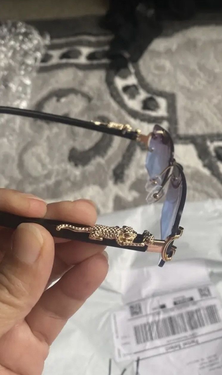 Designer × Vintage Rimless Square Glasses Size ONE SIZE - 3 Thumbnail