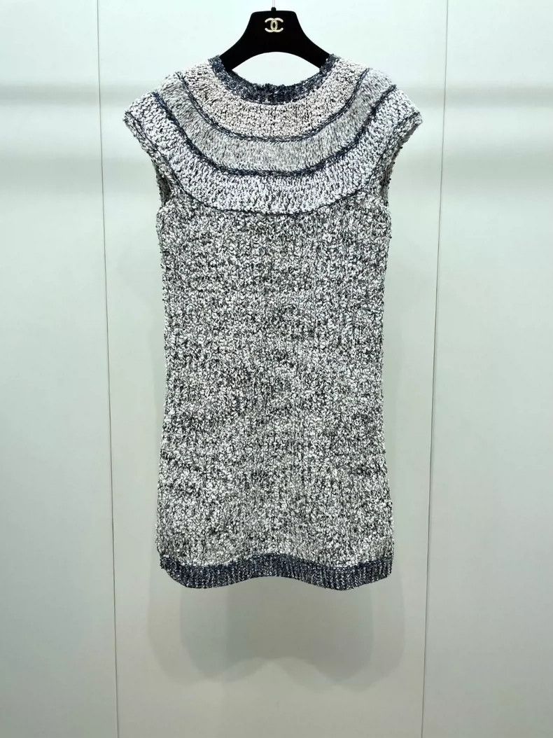 Chanel Chanel Egyptian series knitted dress 2504-Nextarrow Size XXS / US 00 / IT 34 - 1 Thumbnail