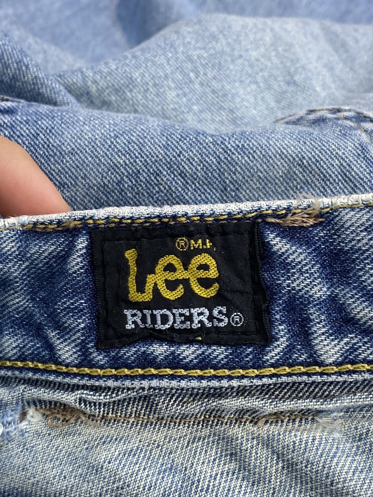 Lee Vintage Lee Brand Blue Faded Wash Style Jeans Size US 26 / EU 42 - 16 Thumbnail