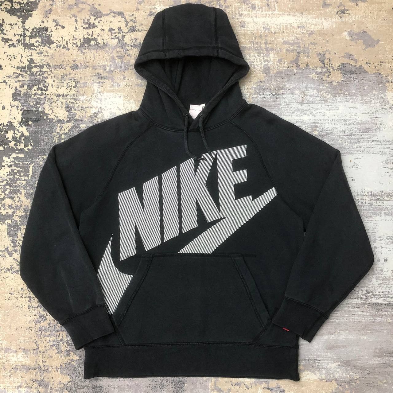 Nike × Vintage Y64. SUN FADED NIKE SWOOSH BIG LOGO HOODIE Size US S / EU 44-46 / 1 - 1 Thumbnail