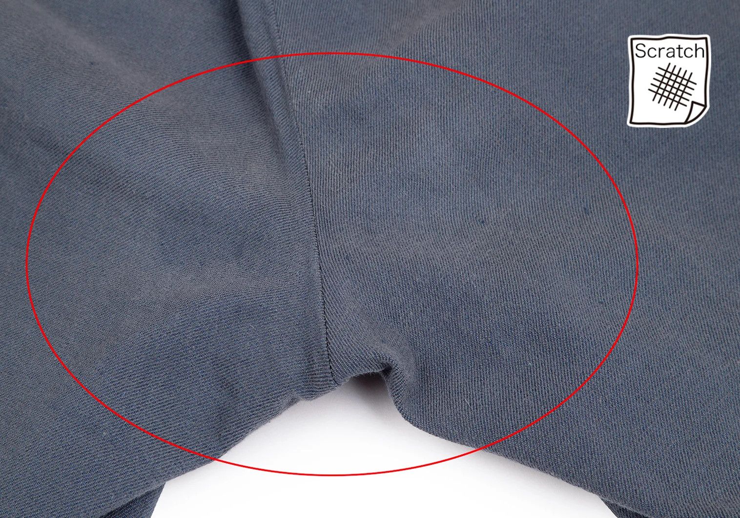 Comme des Garcons Homme Plus Cotton Linen Tapered Pants in Blue Gray Size US 30 / EU 46 - 14 Thumbnail