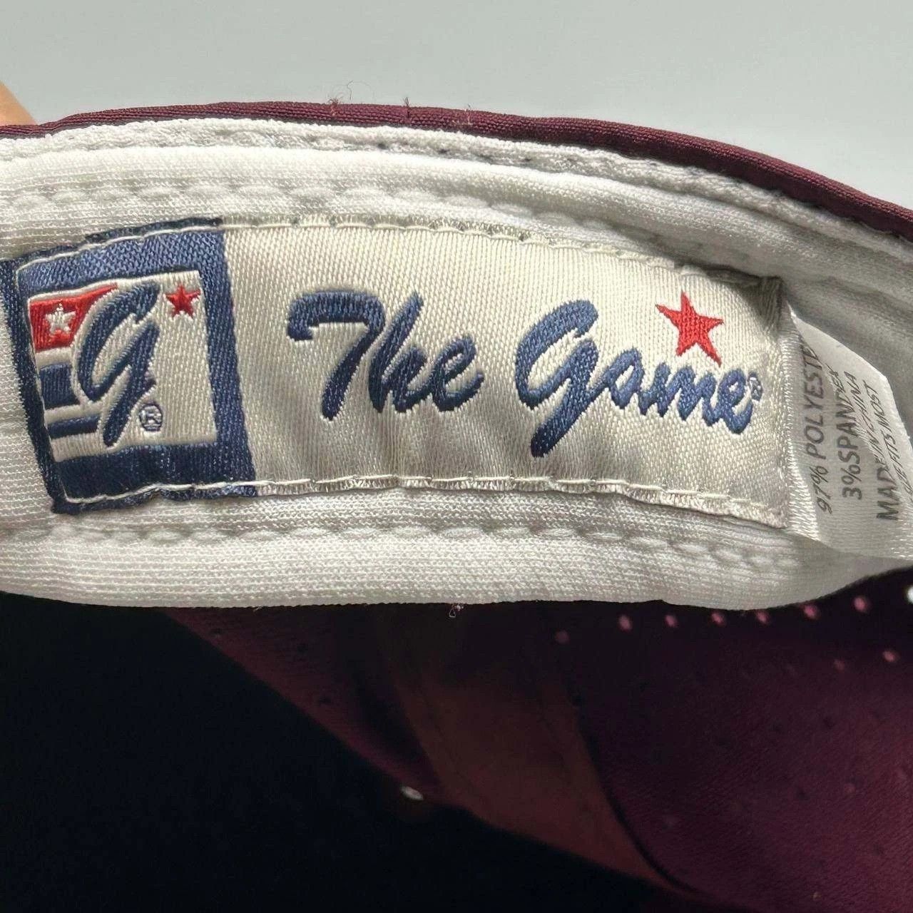 The Game Vintage Mississippi State Bulldogs Hat Men Red Snap Back Cap Size ONE SIZE - 3 Thumbnail