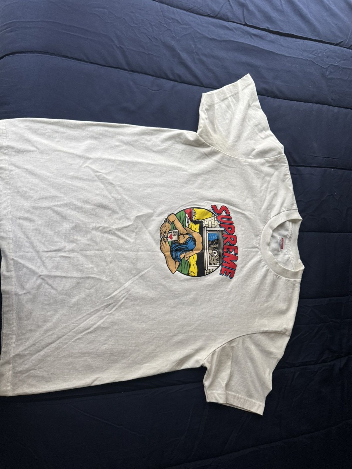 トップス Supreme Bedroom Tee White XL Buy Supreme Bedroom Tee 'White' - SS25T45 WHITE | GOAT