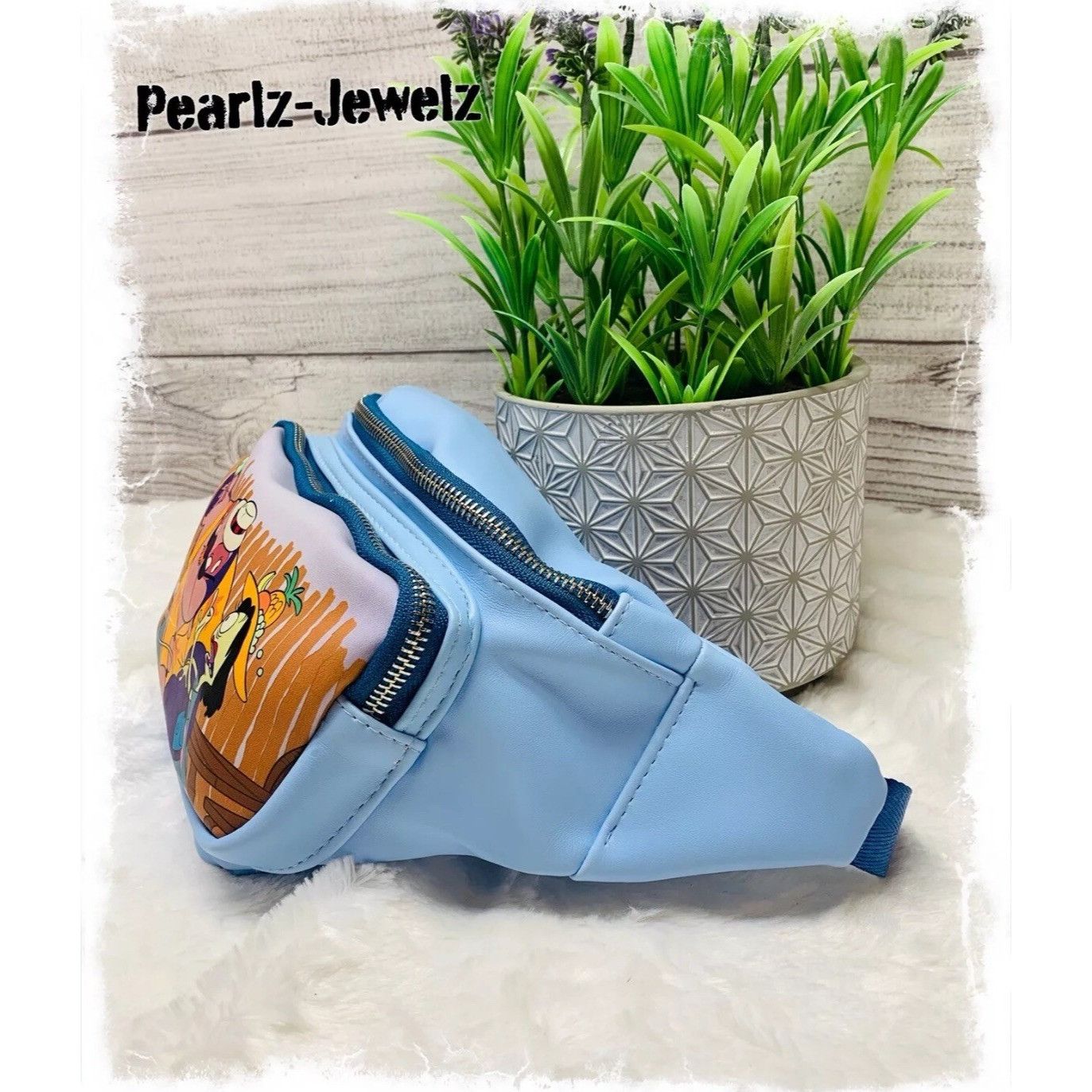 Disney Loungefly Disney Lilo & Stitch Badness Level Fanny Pack BoxL Size ONE SIZE - 3 Thumbnail