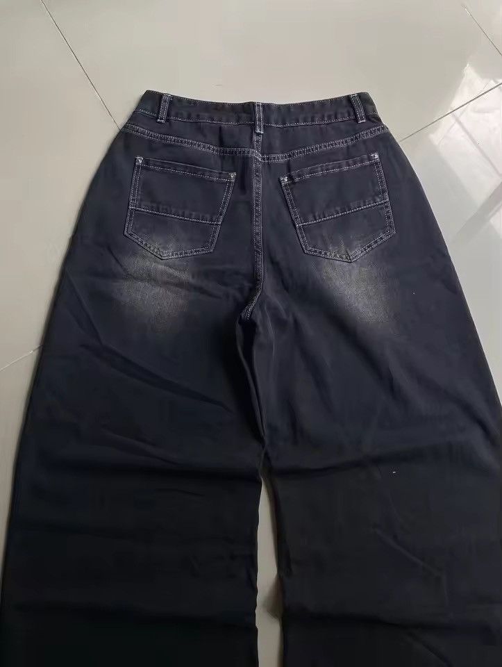 Japanese Brand printing baggy jeans y2K harajuku trend Size US 34 / EU 50 - 4 Thumbnail