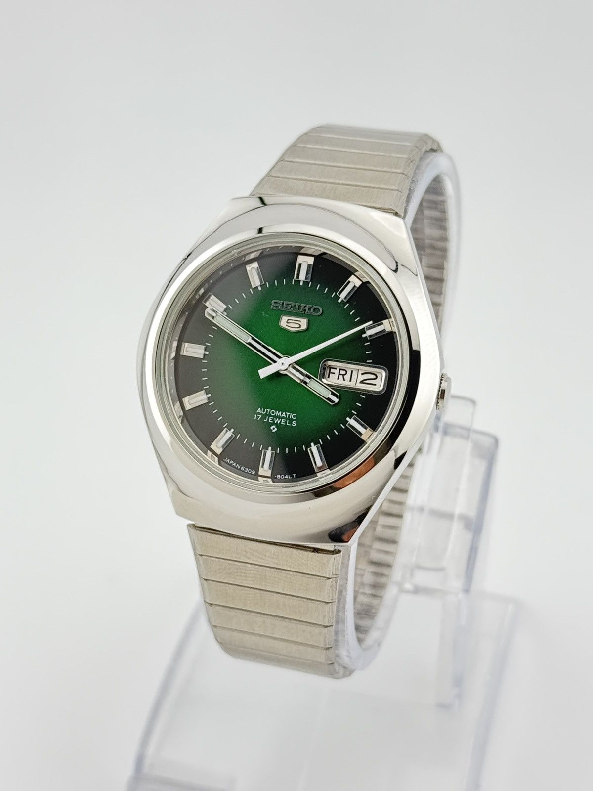 Seiko Seiko 5 Automatic Vintage 6309 Movement Men’s Wristwatch Size 36 - 3 Thumbnail