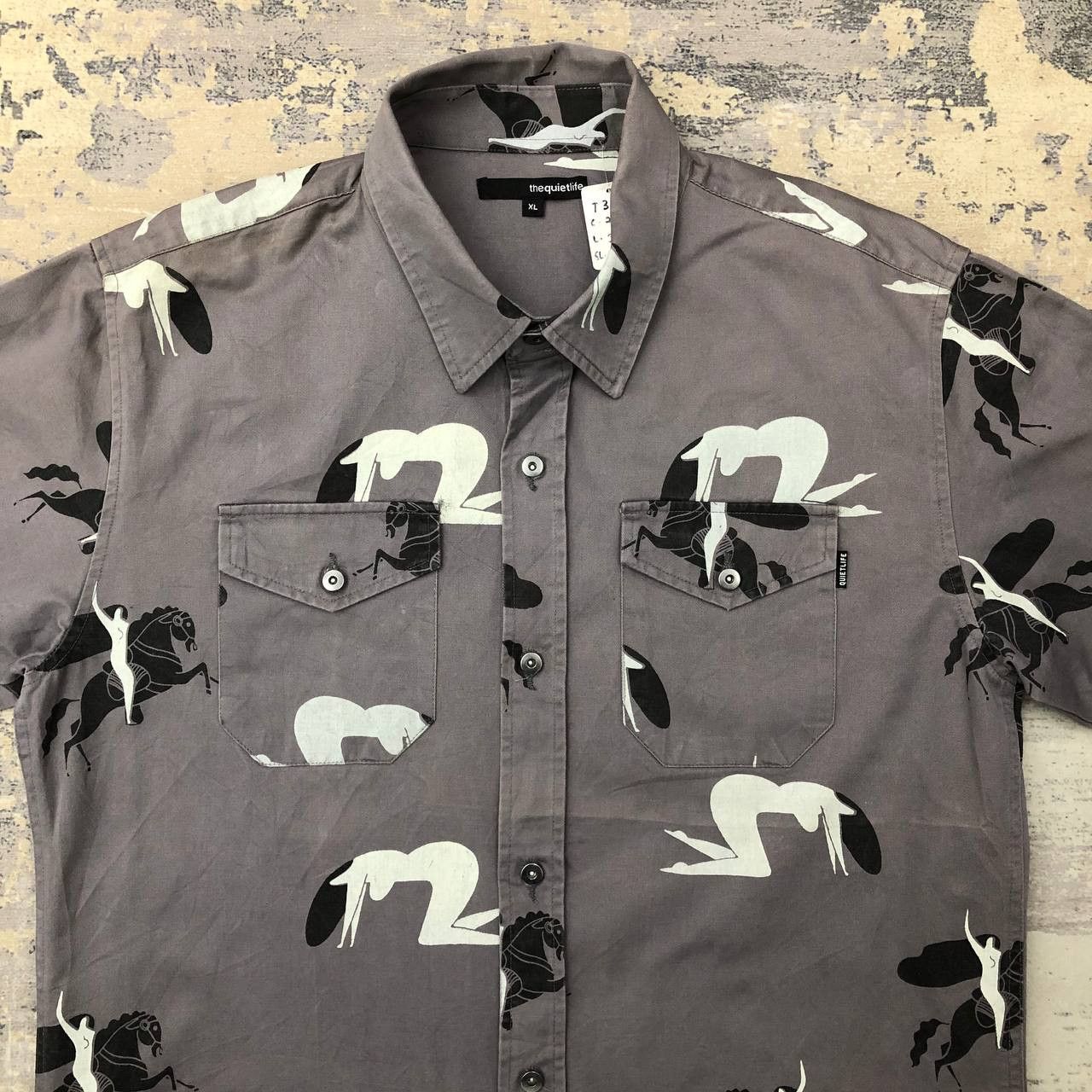 The Quiet Life T323 THE QUIET LIFE NAKED FULL PRINT SHIRTS Size US XL / EU 56 / 4 - 5 Thumbnail