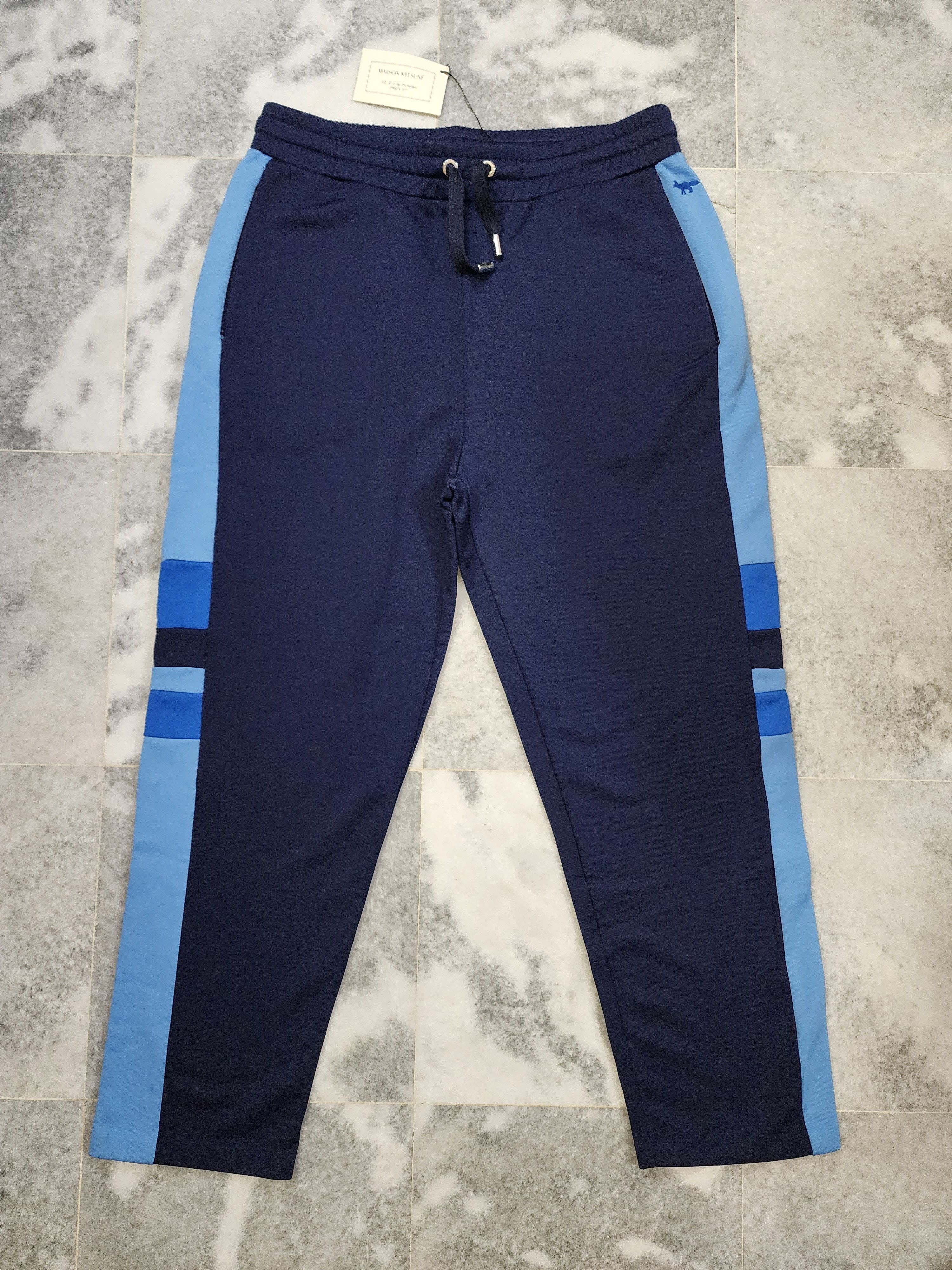 Maison Kitsune Fox Logo Technical Jog Pants Size US 34 / EU 50 - 1 Thumbnail