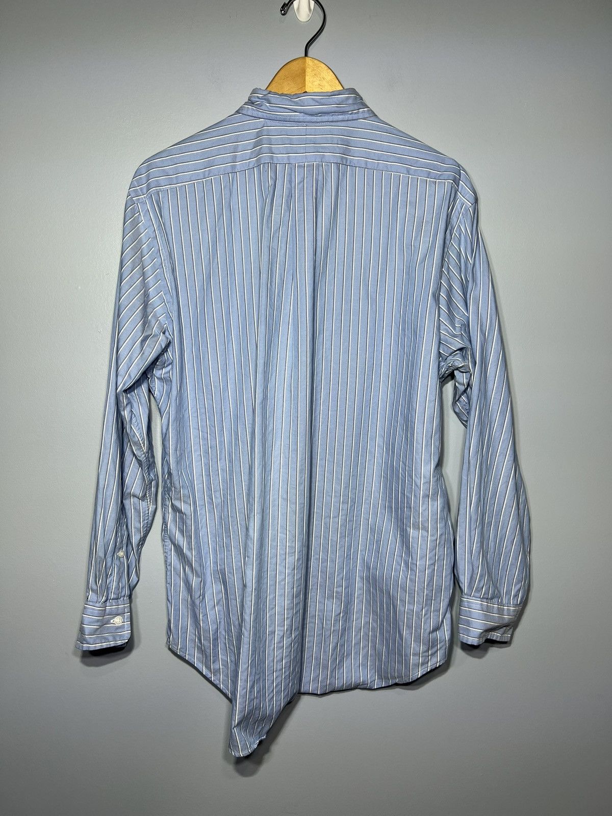 Polo Ralph Lauren Polo ‘Ralph Lauren’ Button Down 16-32/33 Striped Blue White Size US L / EU 52-54 / 3 - 4 Thumbnail