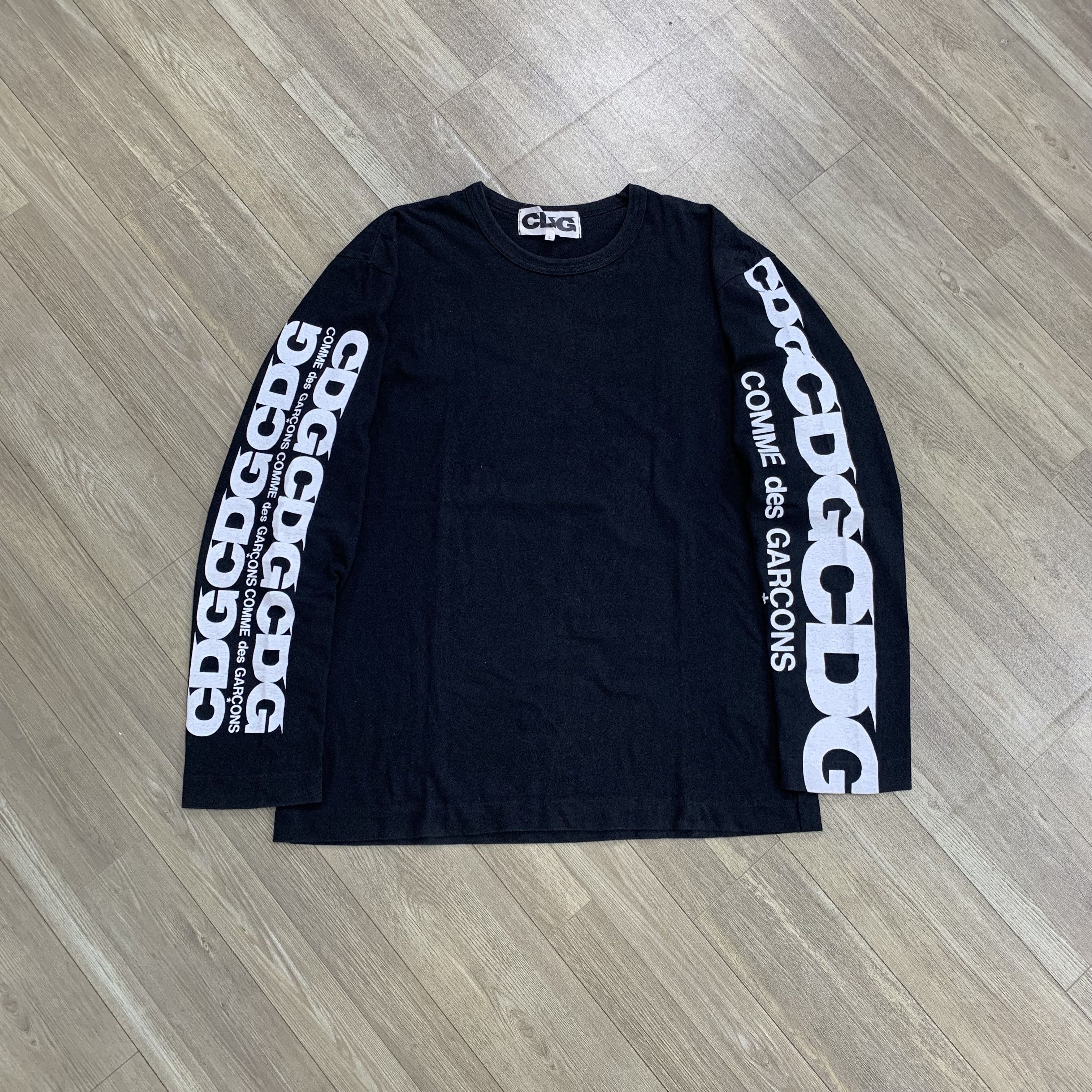 COMME des GARCONS HOMME DEUX 長袖シャツAD2018 Comme des Garcons AD2018 Comme des Garcons Side Taped Longsleeve