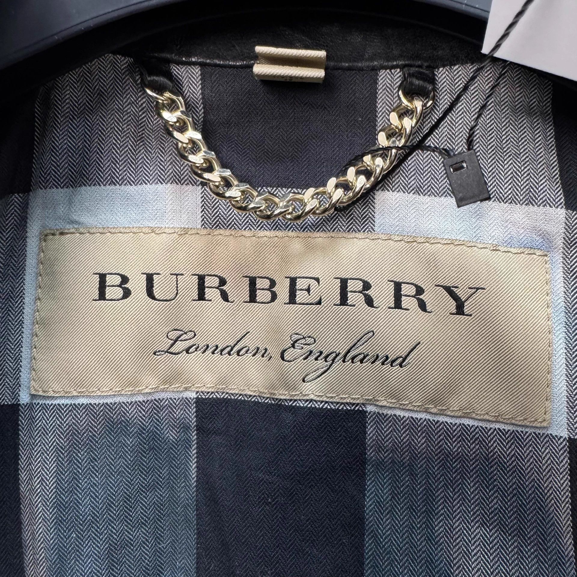 Burberry Burberry Lambskin Biker Jacket UK8 95% Lining Stained Size S / US 4 / IT 40 - 6 Thumbnail