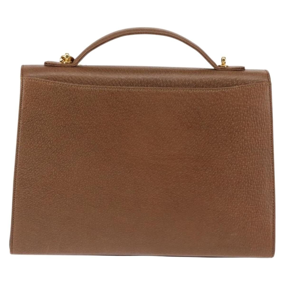Valentino Valentino Leather Handbag Brown Size ONE SIZE - 2 Thumbnail