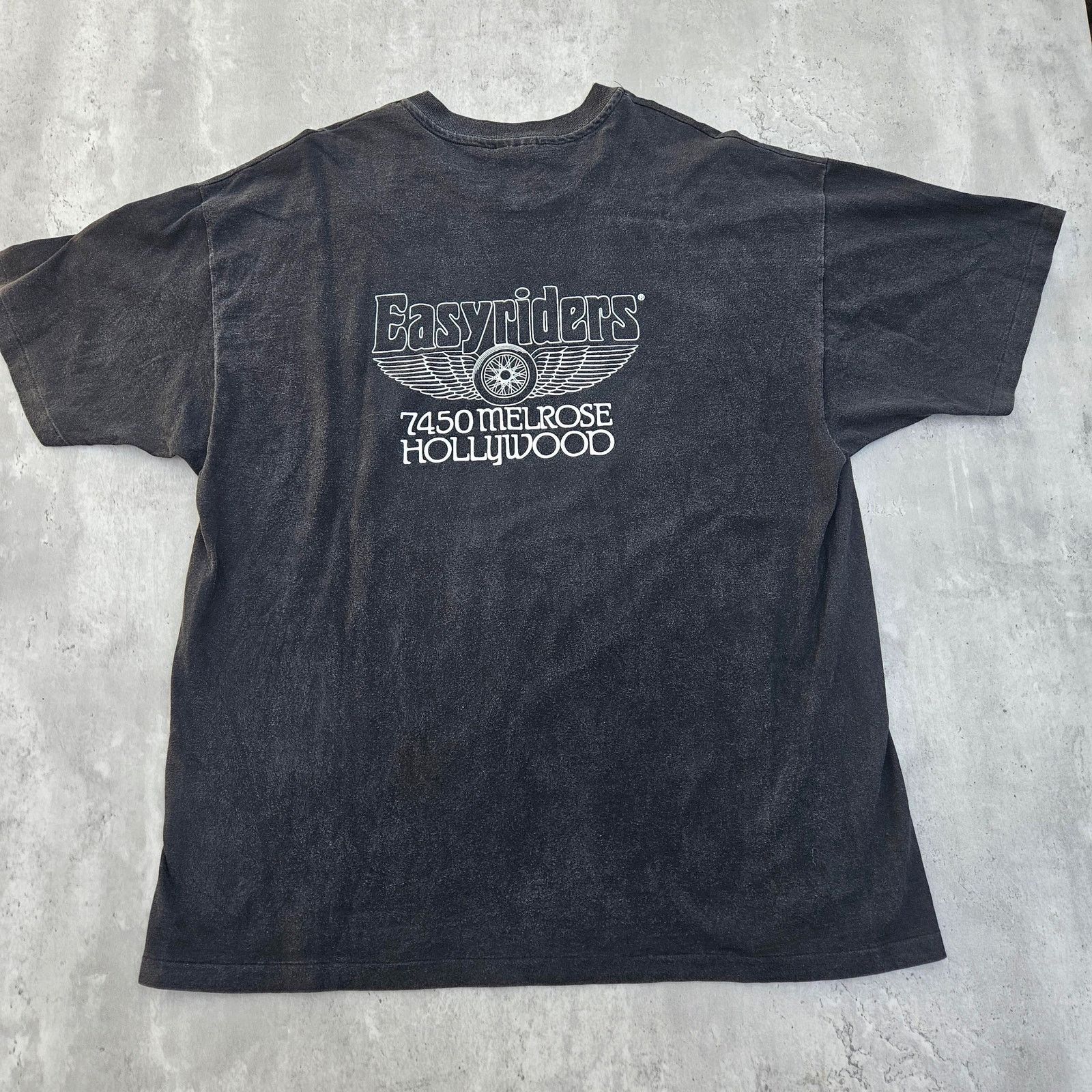 Hanes Vintage 90's Easyriders Magazine Hollywood T Shirt XXL Size US XXL / EU 58 / 5 - 7 Thumbnail