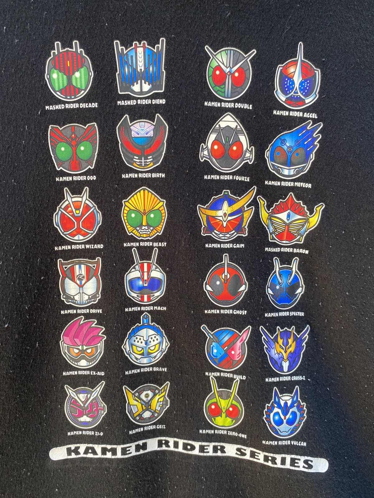 Japanese Brand Japanese Cartoon Kamen Rider Hoodie Bandai Apparel Tag Size US L / EU 52-54 / 3 - 6 Thumbnail