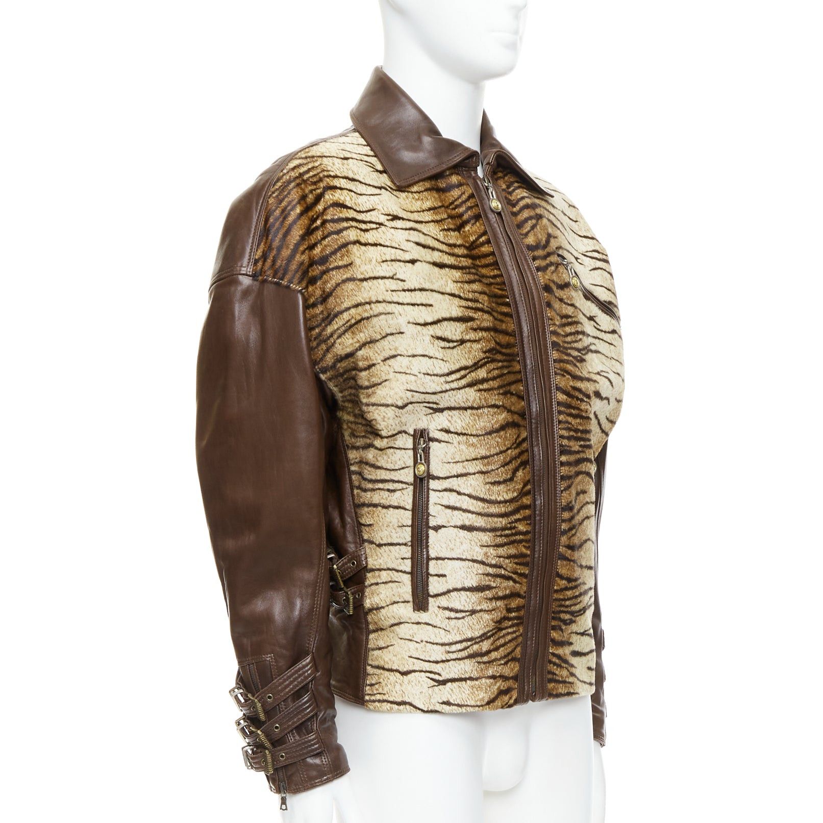 Versace × Vintage Archive 70s Gianni Versace Brown Rare VTG