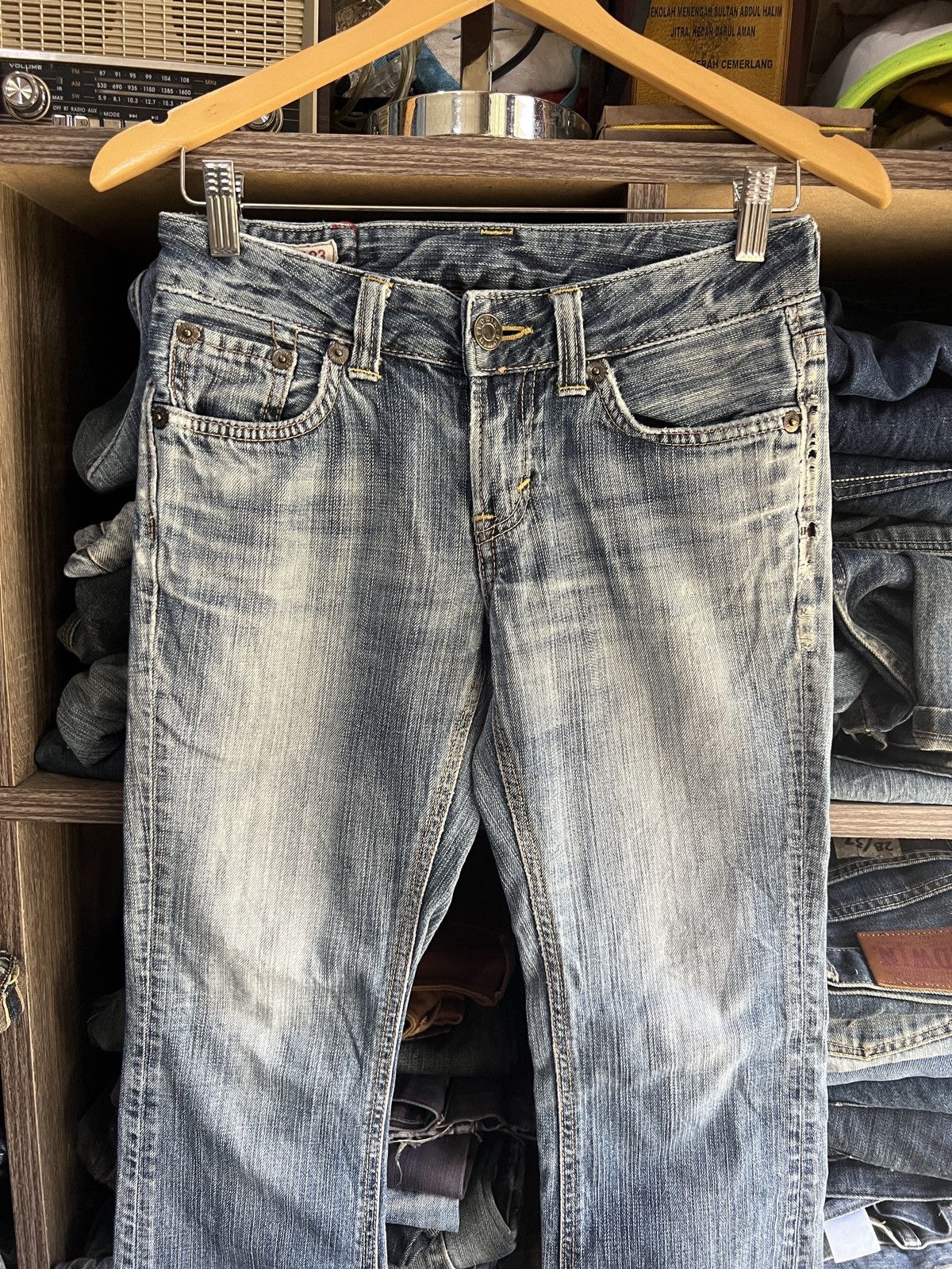 Edwin 🔥Vintage Edwin 503 Premium Distressed Denim Size 28" / US 6 / IT 42 - 4 Thumbnail