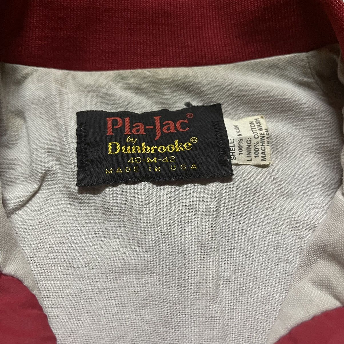 Vintage Vintage 80s Pla-jac by Dunbrooke jacket nylon Size US M / EU 48-50 / 2 - 6 Thumbnail