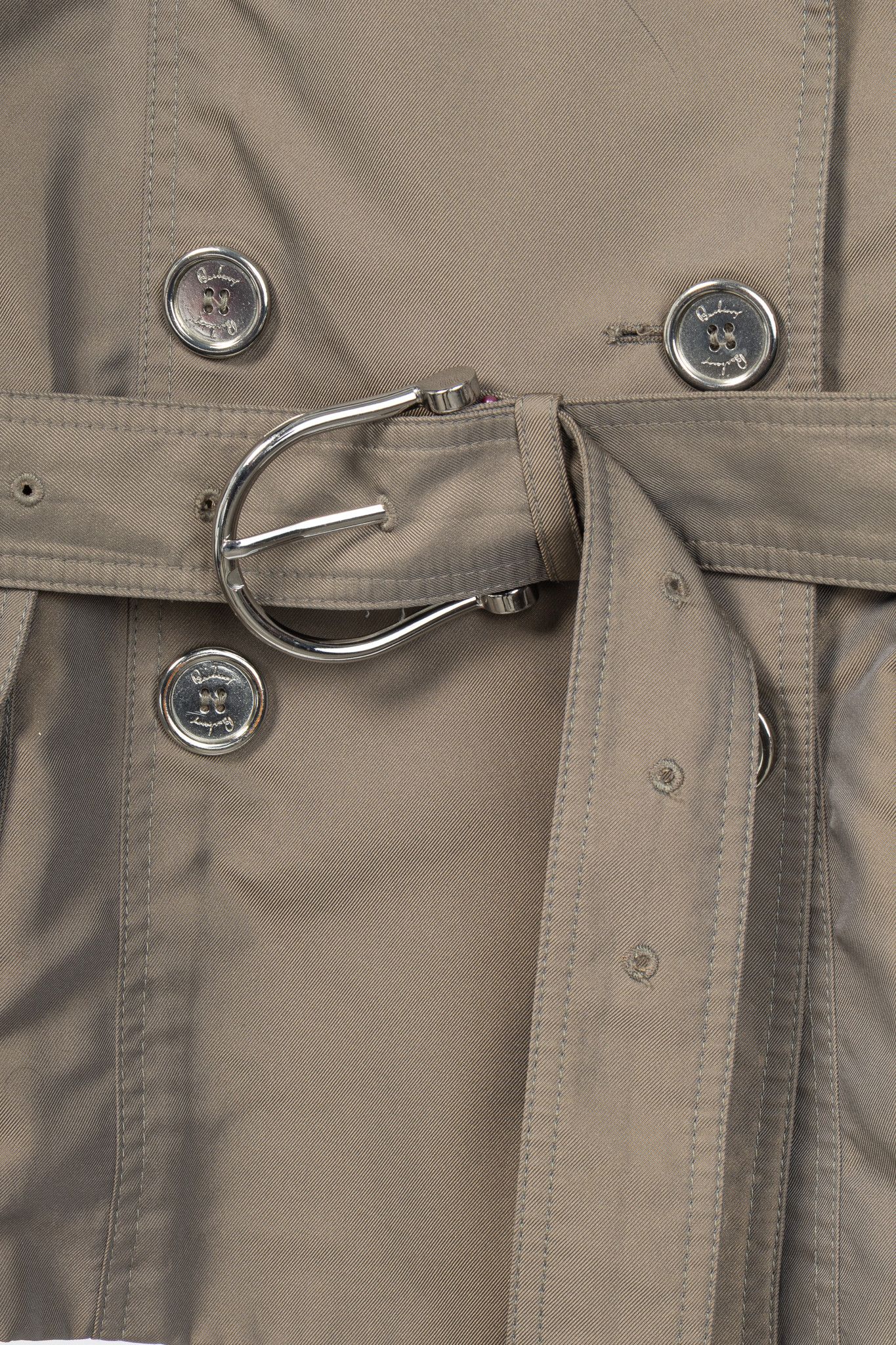 Burberry Burberry Taffeta Double-Breasted Belted Short Trench Jacket Size M / US 6-8 / IT 42-44 - 8 Thumbnail