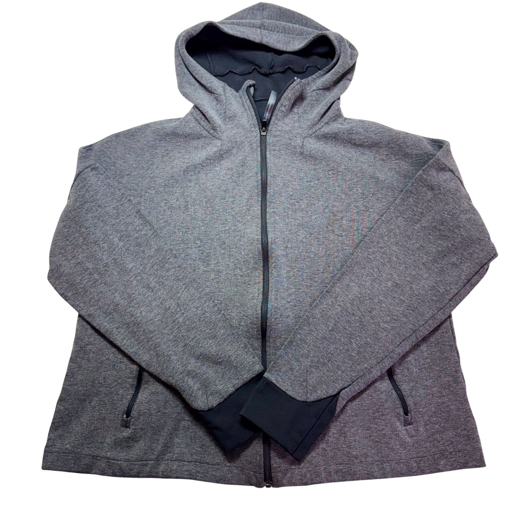 Vintage REI Co-Op Hoodie Mens XL Gray Full Zip Sweatshirt Hiking Casual Shirt City Mens Size US XL / EU 56 / 4 - 2 Thumbnail