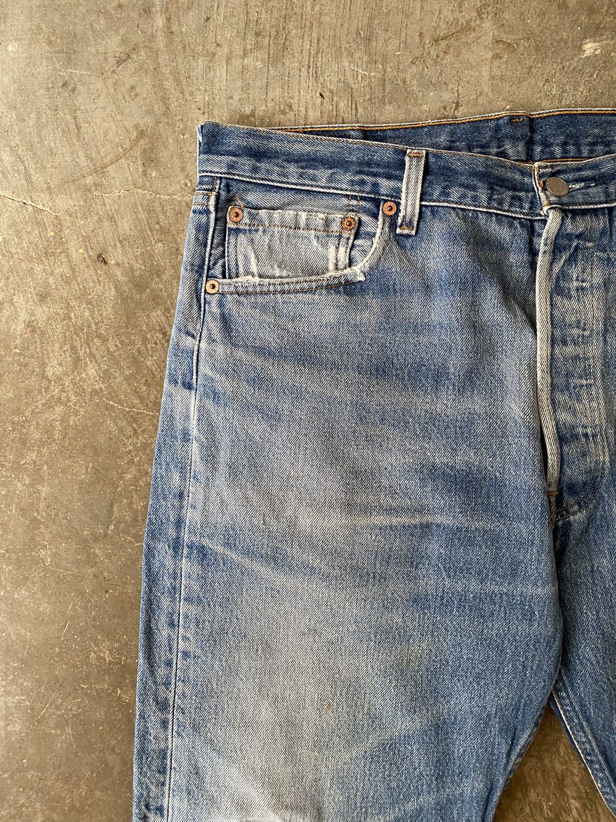 Levi's Vintage Levis 501xx Kapital RRL Junya Watanabe Visvim Yaeca Size US 38 / EU 54 - 3 Thumbnail