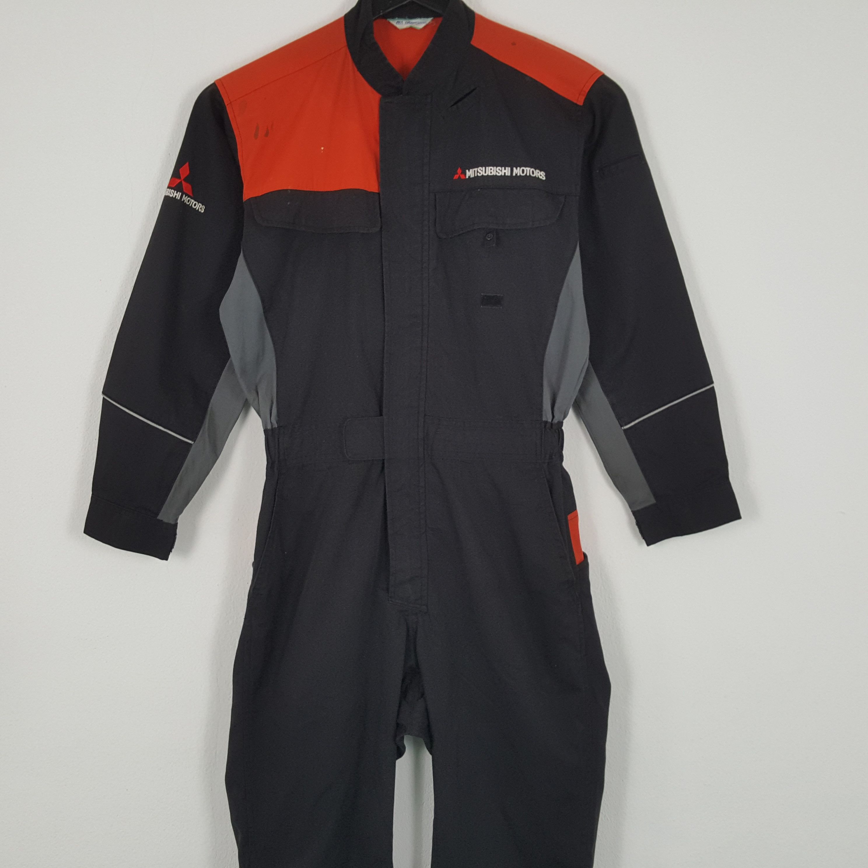 Japanese Brand × Vintage MITSUBISHI MOTORS Workwear Style Coverall Jacket Size US M / EU 48-50 / 2 - 5 Thumbnail