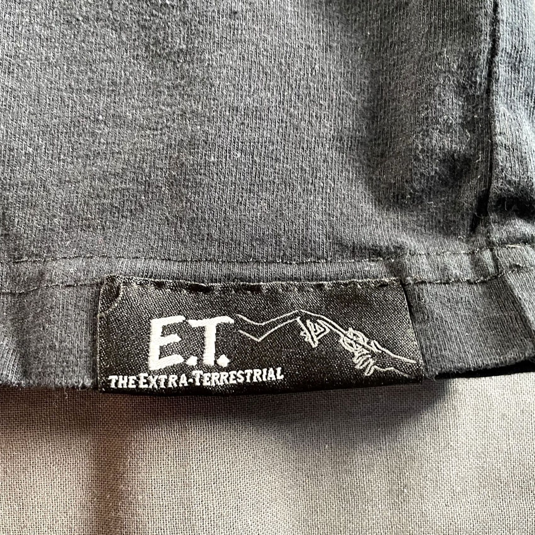 Palace ET Shoe Palace Steven Spielberg Movie Extraterrestrial Shirt Large Black Men’s Size US L / EU 52-54 / 3 - 4 Thumbnail