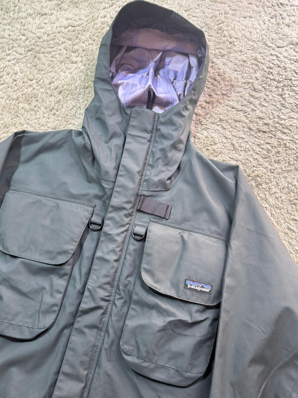Patagonia Patagonia SST deep wading jacket dark green (Hunter) 1989 S Size US S / EU 44-46 / 1 - 3 Thumbnail