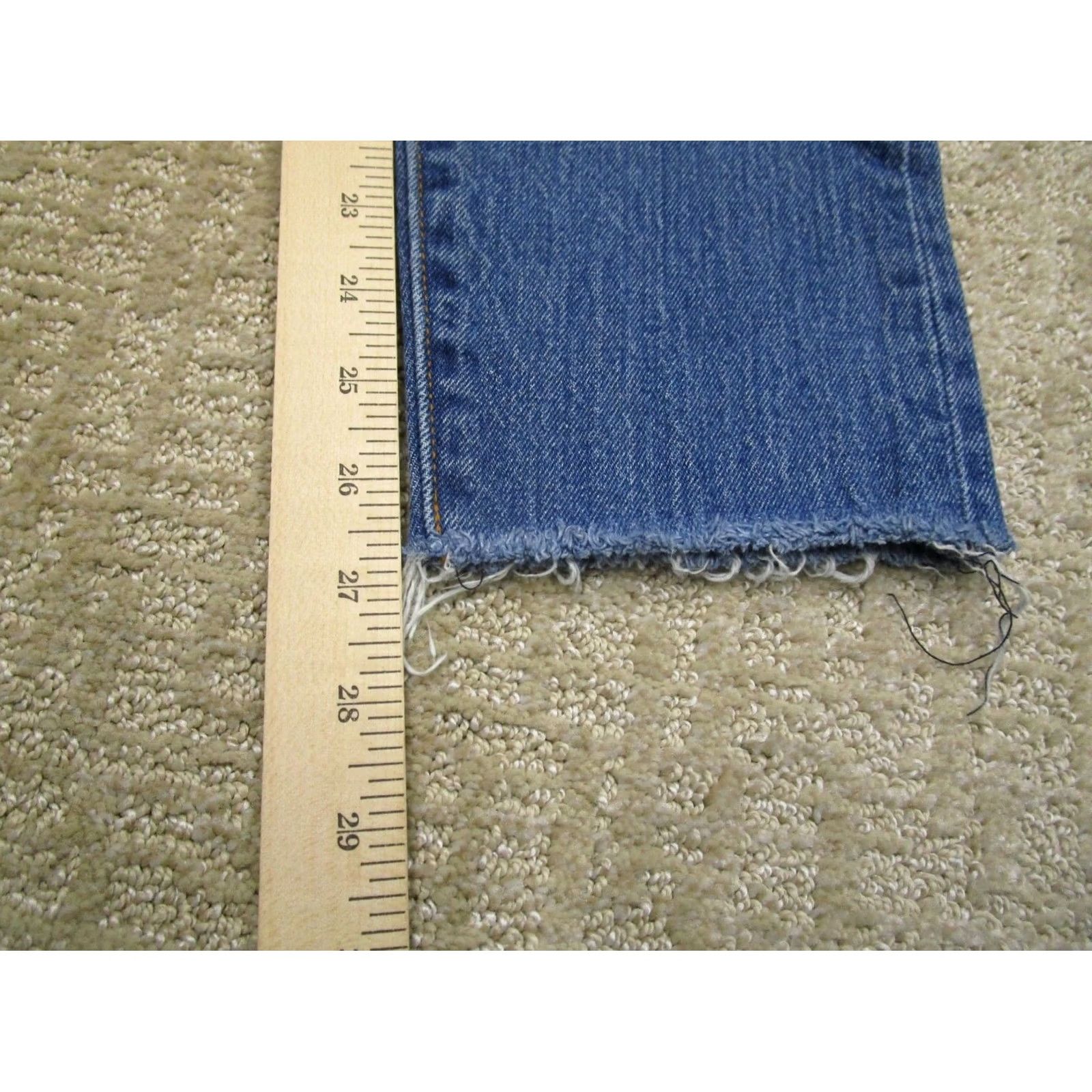 Levi's Levi's 560 Jeans Women 27 Blue High Rise Loose Fit Denim Straight Pants Light Wash 5-Pocket Womens Jeans Size 27" / US 4 / IT 40 - 7 Thumbnail