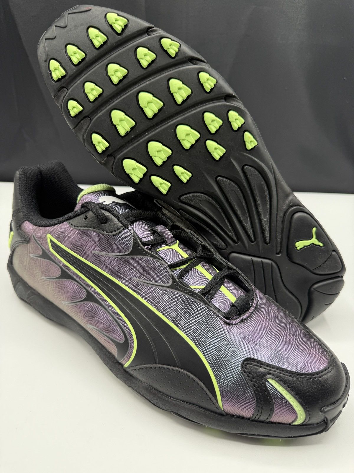 Ferrari × Puma Puma F1 Inhale Hero 75 Years Speed Green Black Men's Sz 10.5 Size US 10.5 / EU 43-44 - 14 Thumbnail