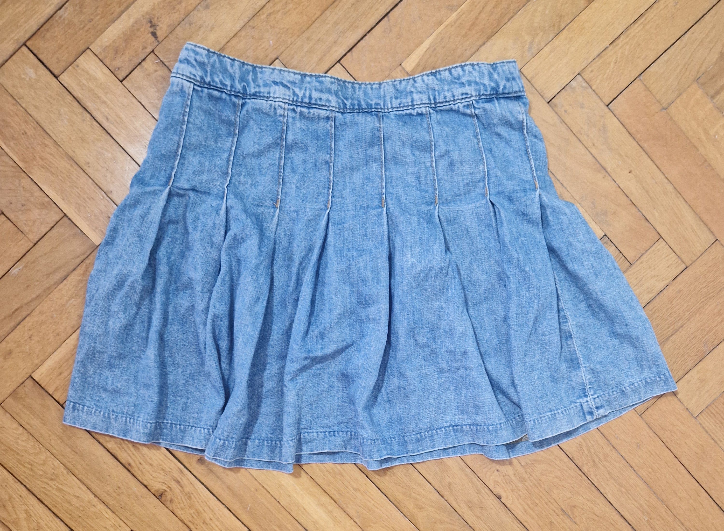 Vintage Vintage denim tennis mini skirt Size 27" / US 4 / IT 40 - 5 Thumbnail