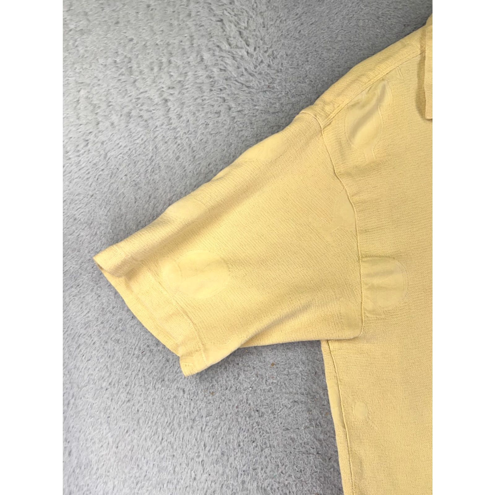 Tommy Bahama Tommy Bahama Shirt Men Medium Yellow Silk Button-Up Aloha Beach Hawaiian 100% Silk Short Sleeve Relaxed Glossy 90s, N/A—Girls not applicable Size US M / EU 48-50 / 2 - 3 Thumbnail