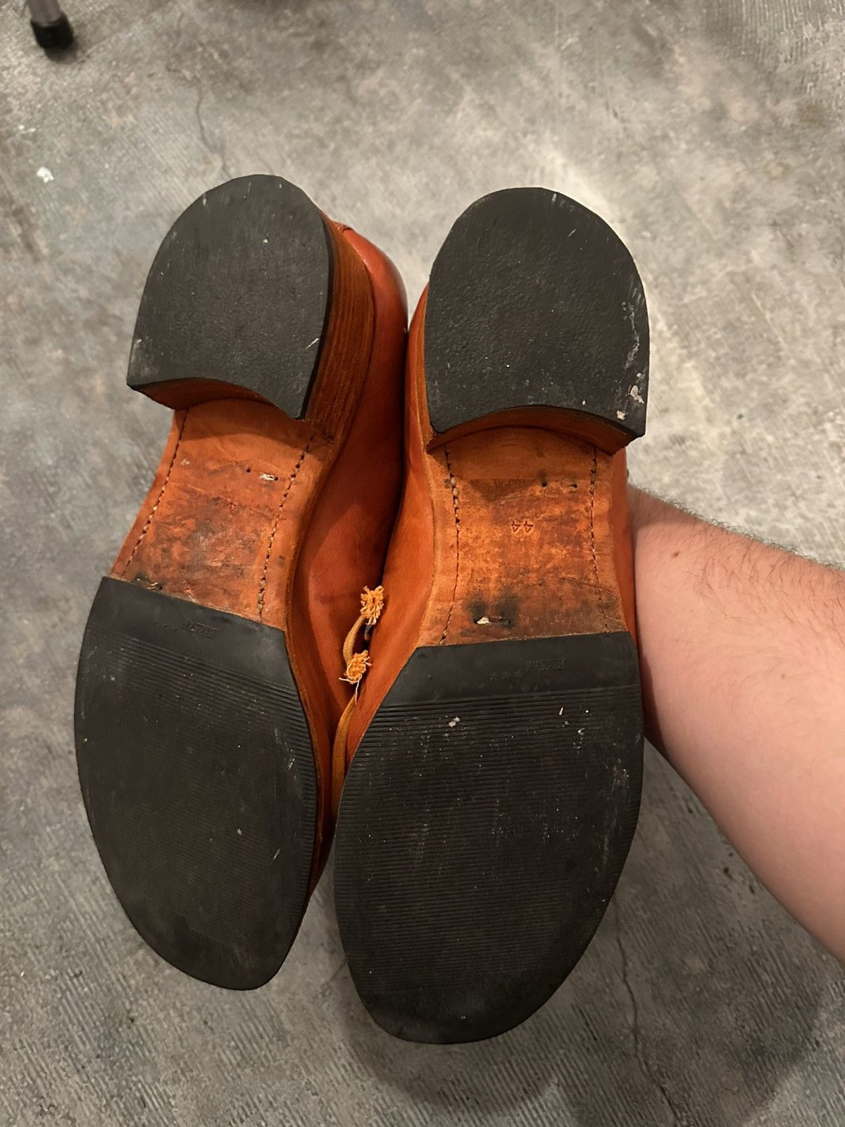 Guidi Red/orange 986Z: IT44/US11 Size US 11 / EU 44 - 4 Thumbnail