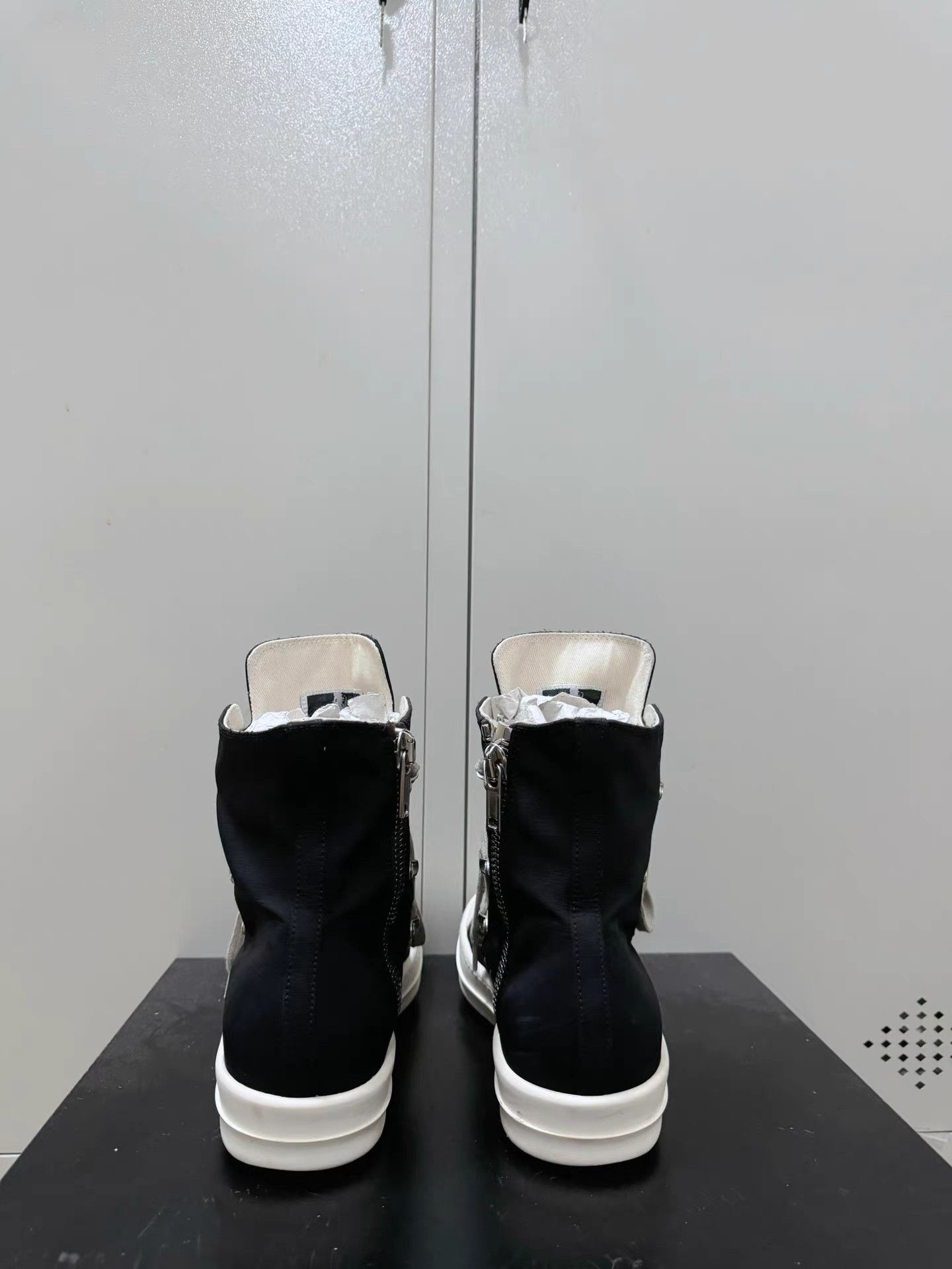 Rick Owens Rick Owens Drkshdw pentagram Converse high-top sneakers Size US 8 / EU 41 - 3 Thumbnail