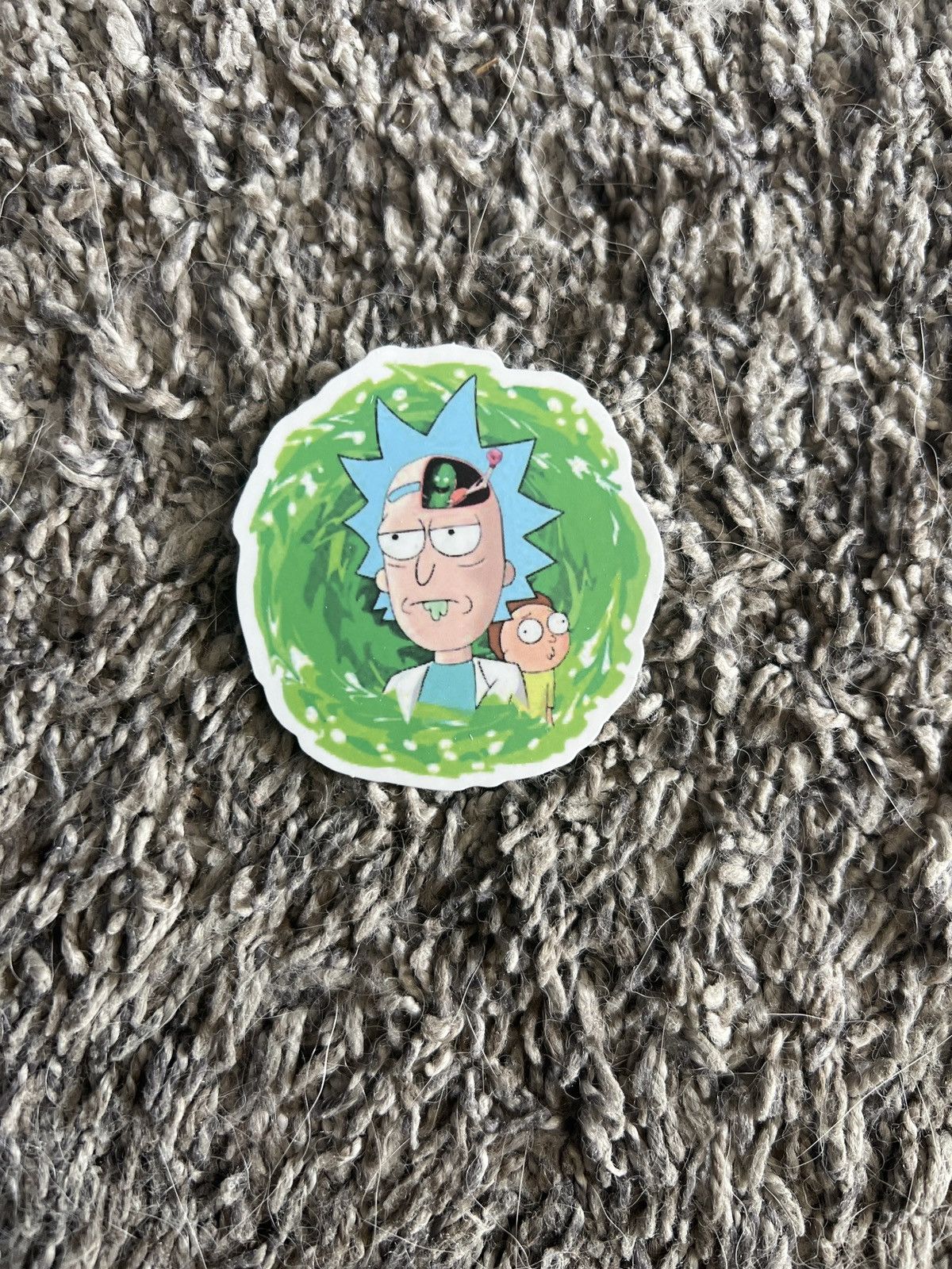 Cartoon Network Rick And Morty Portal Sticker Size ONE SIZE - 1 Thumbnail