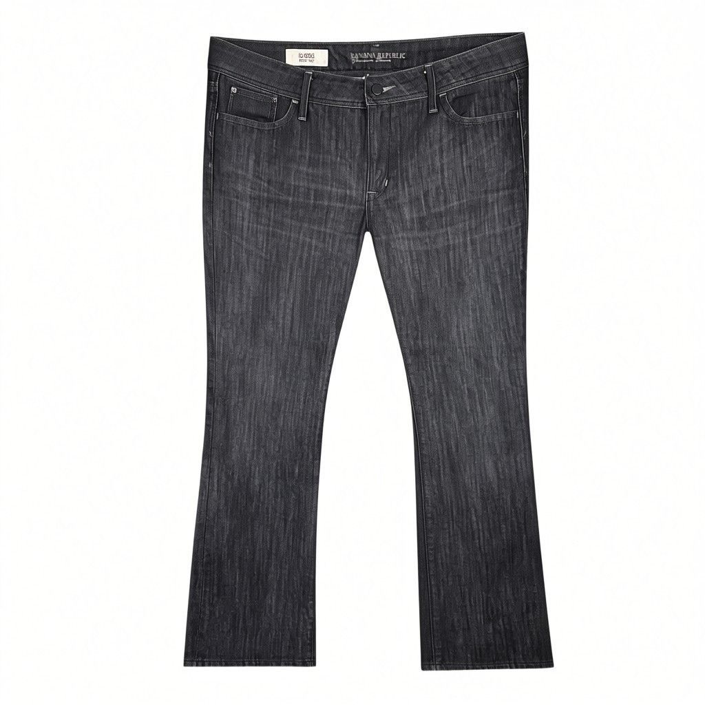 Banana Republic Vtg Y2K Banana Republic Dark Wash Bootcut Jeans Women's 8P Size 30" / US 8 / IT 44 - 1 Thumbnail