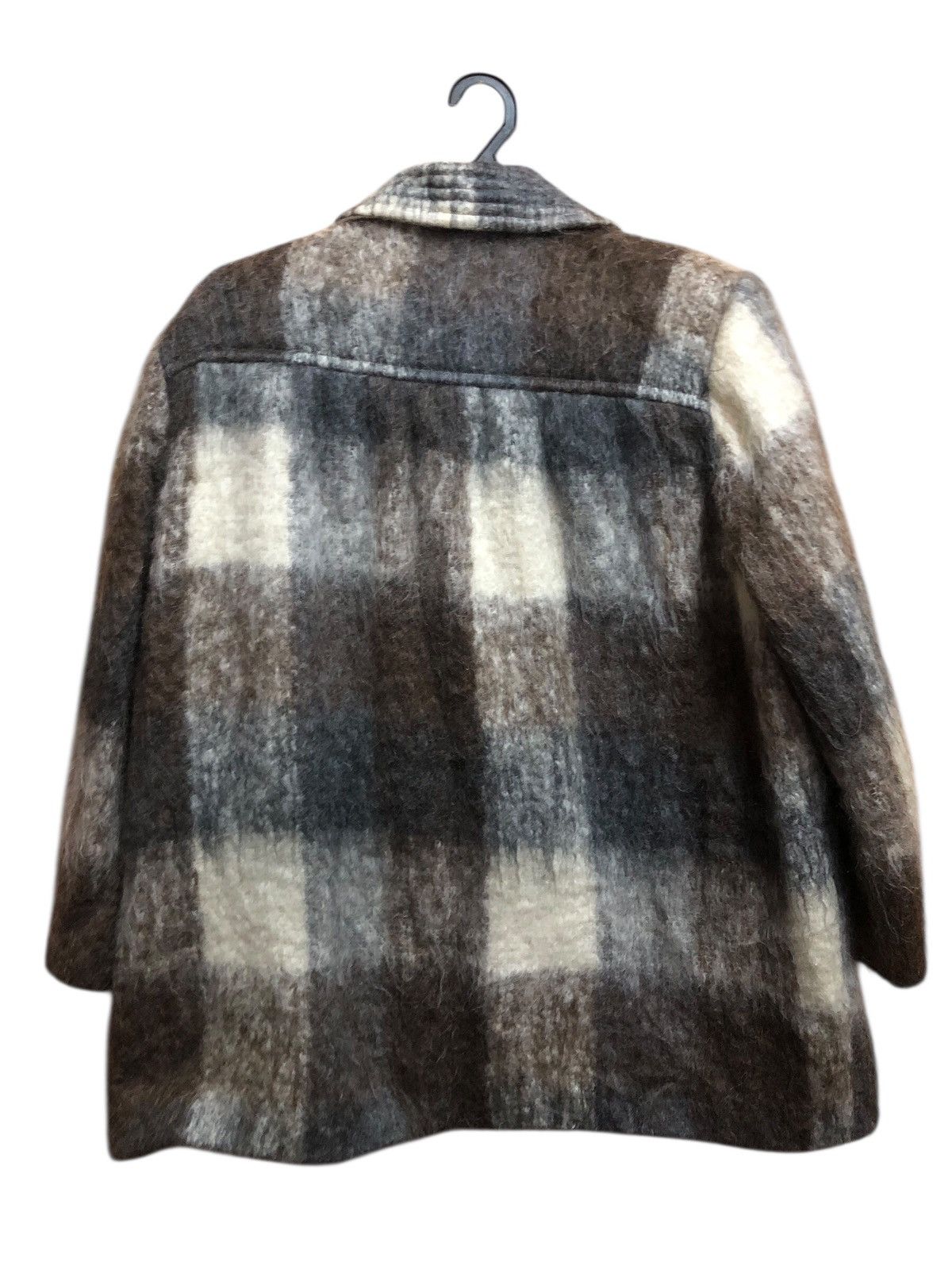 Nutmeg Nutmeg Mohair Oversize Boxy Jacket Size M / US 6-8 / IT 42-44 - 2 Thumbnail