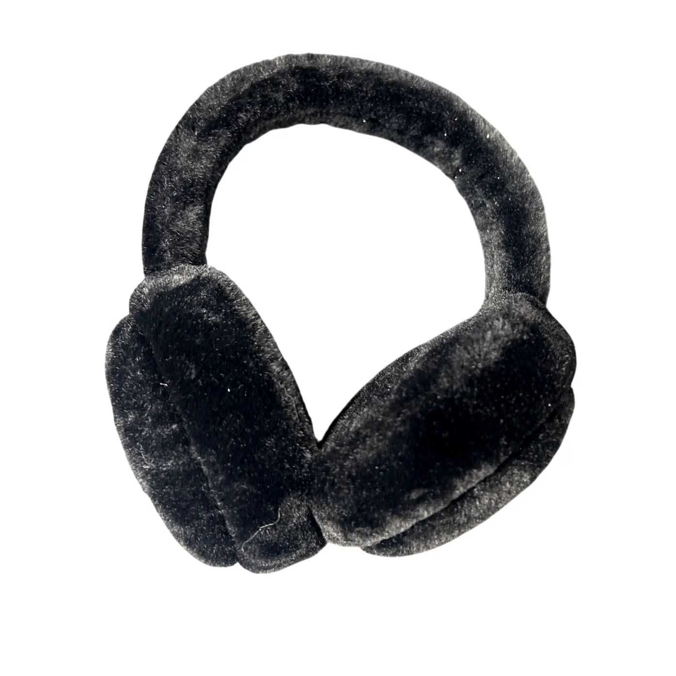 Vintage Winter Black Faux Fur Ear Muffs Size ONE SIZE - 2 Thumbnail