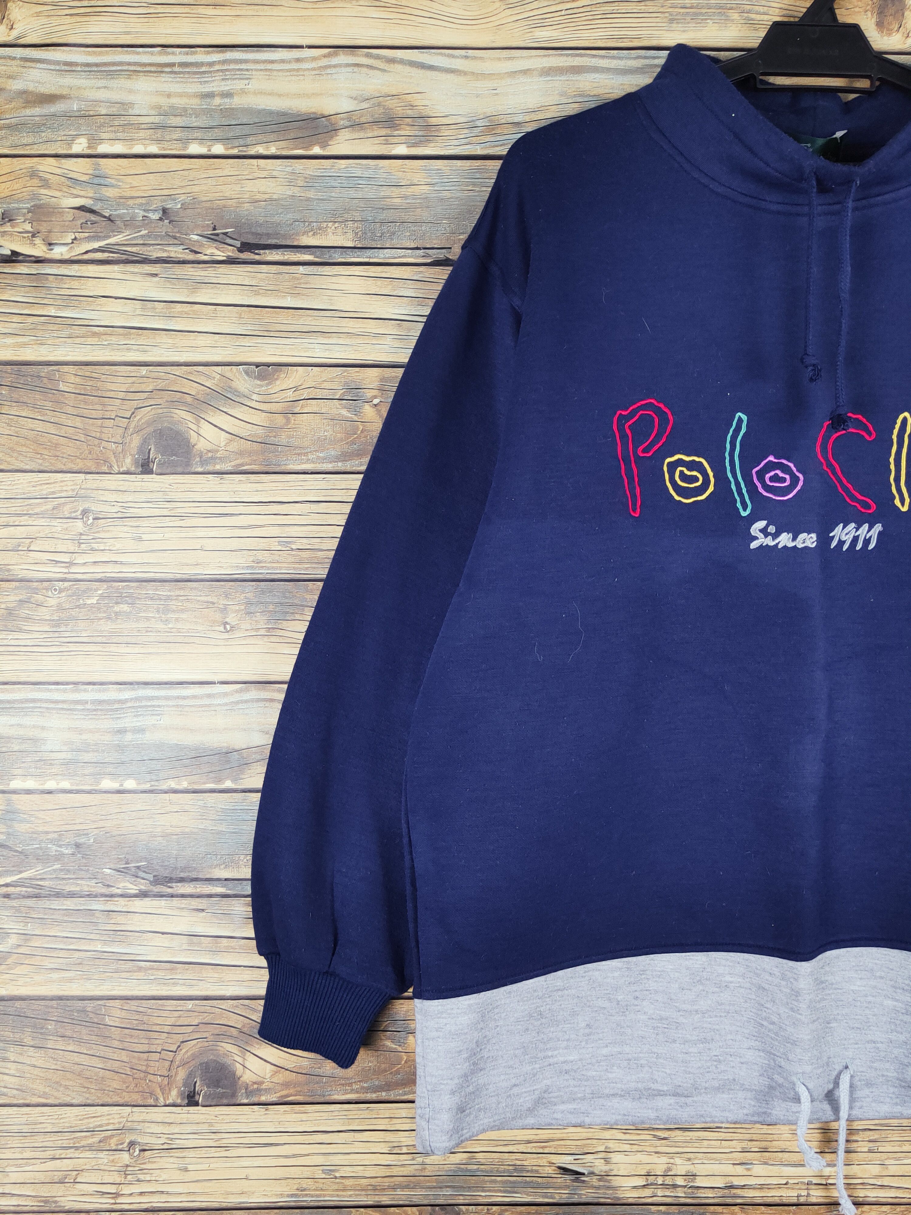 Japanese Brand × Vintage Polo Club Navy Sweatshirts #W1159 Size US XL / EU 56 / 4 - 3 Thumbnail