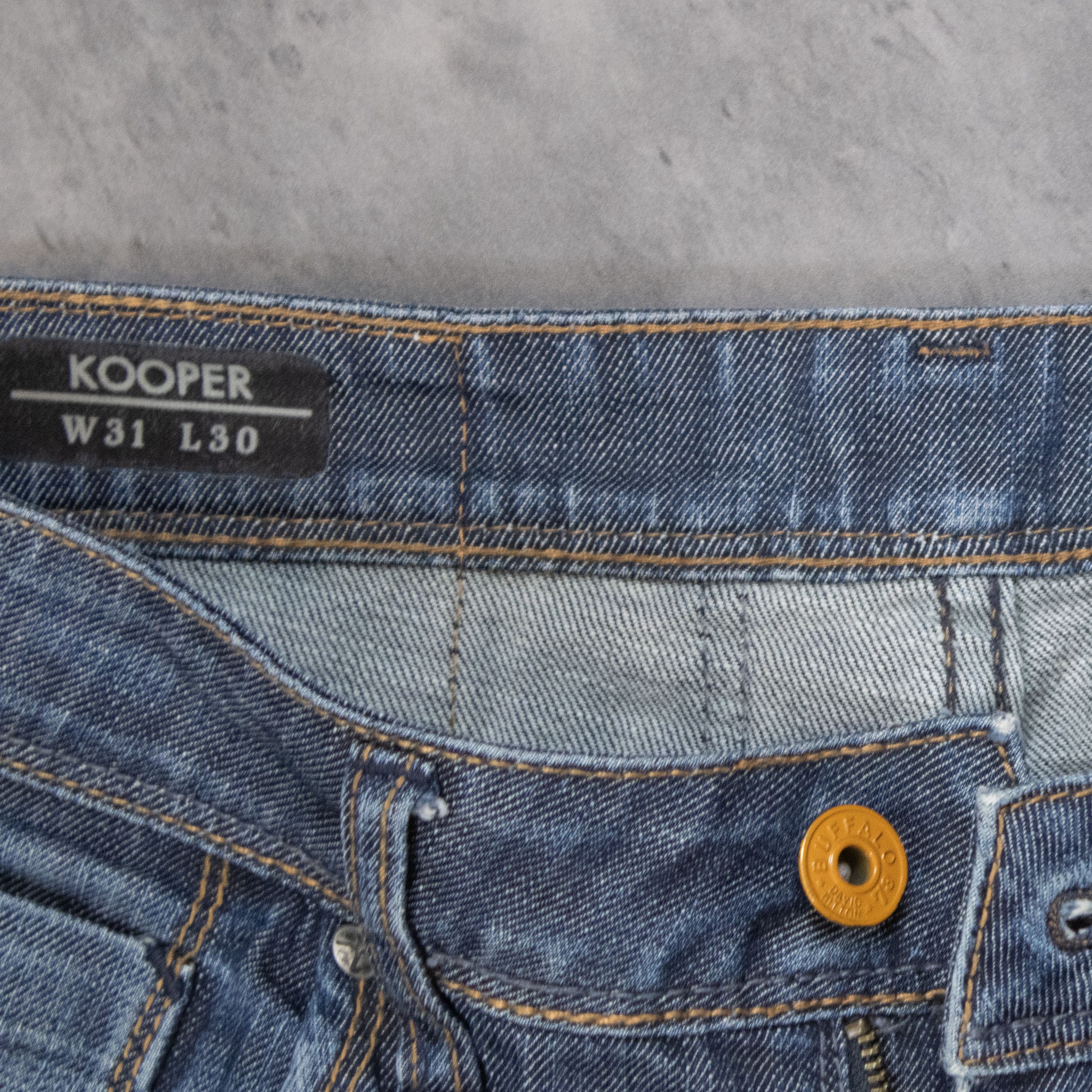 Buffalo David Bitton Y2K 2000's Buffalo David Bitton Baggy Wide Legged Denim Size US 32 / EU 48 - 11 Thumbnail