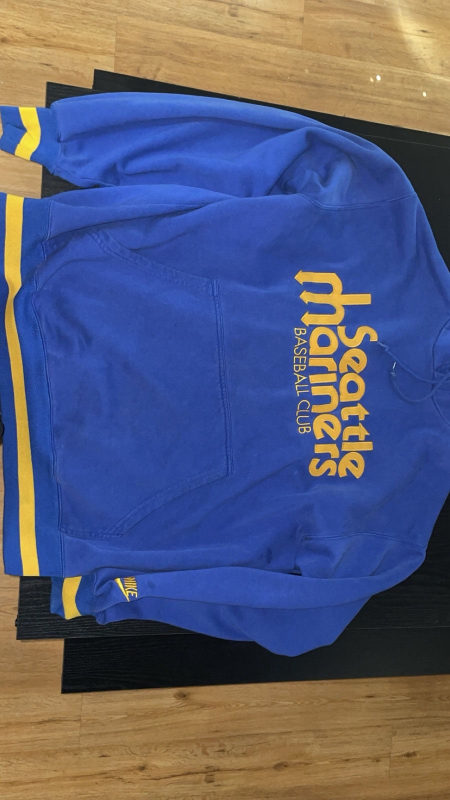 Nike Vintage Nike Seattle Mariners Hoodie Size US L / EU 52-54 / 3 - 1 Thumbnail