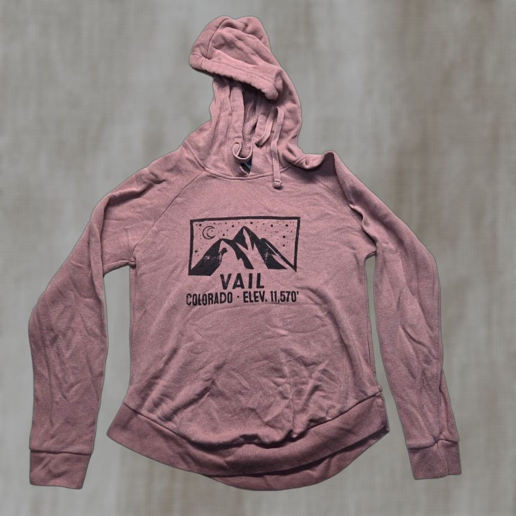 Champion VINTAGE Champion Reverse Weave Hoodie Sweatshirt Unisex Adults M Pink Reversible 90s Mens Womens Size M / US 6-8 / IT 42-44 - 1 Thumbnail
