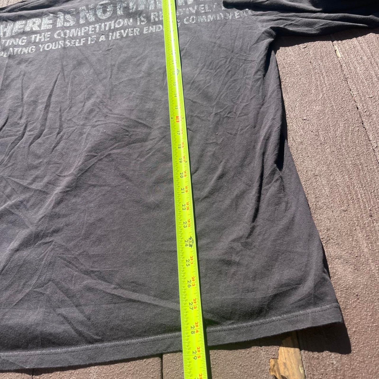 Nike Y2k Nike “There is No Finish Line” Long Sleeve Gym Shirt Size US XL / EU 56 / 4 - 4 Thumbnail