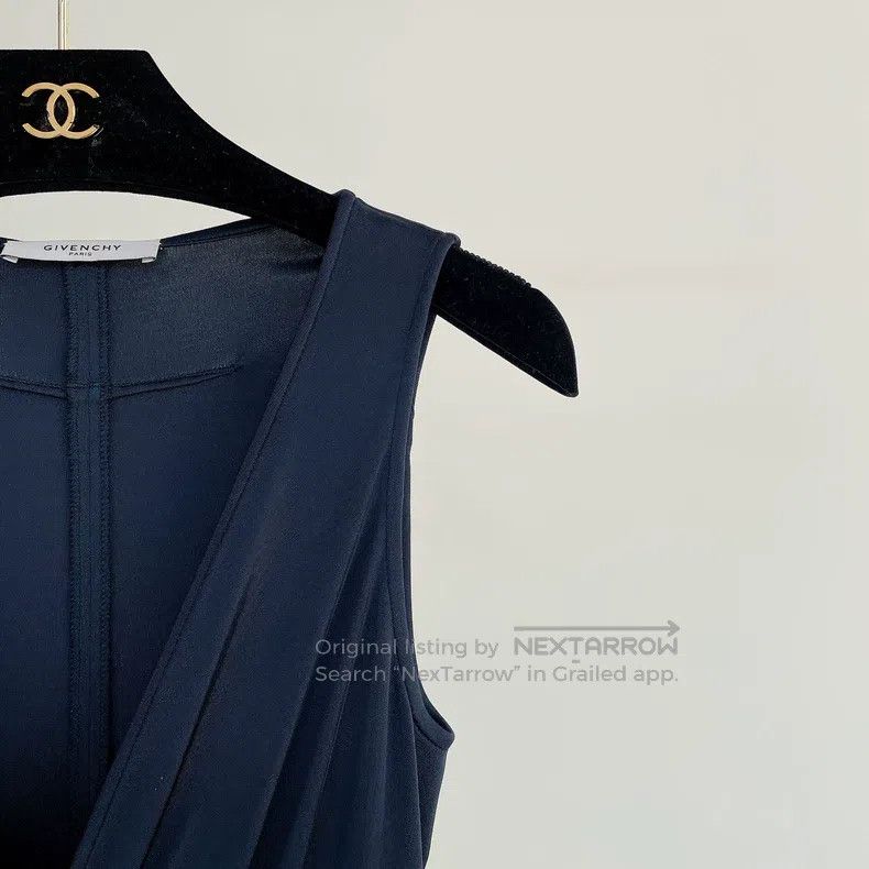 Givenchy Givenchy Blue Sleeveless Dress Size XS / US 0-2 / IT 36-38 - 3 Thumbnail