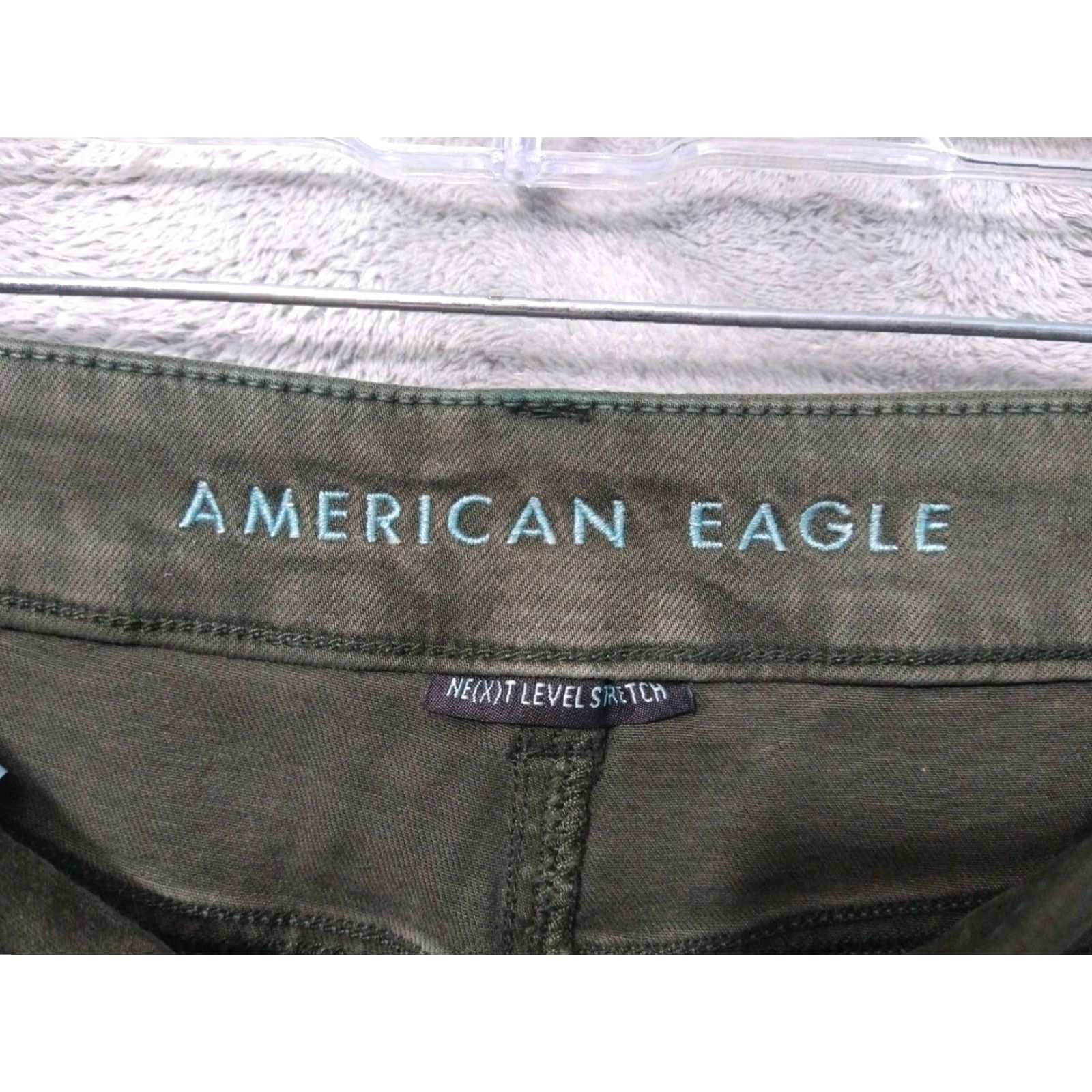 American Eagle Outfitters American Eagle Jeans Women 4 Camo Jegging Next Level Stretch Curvy Super Hi Rise Size 27" / US 4 / IT 40 - 7 Thumbnail