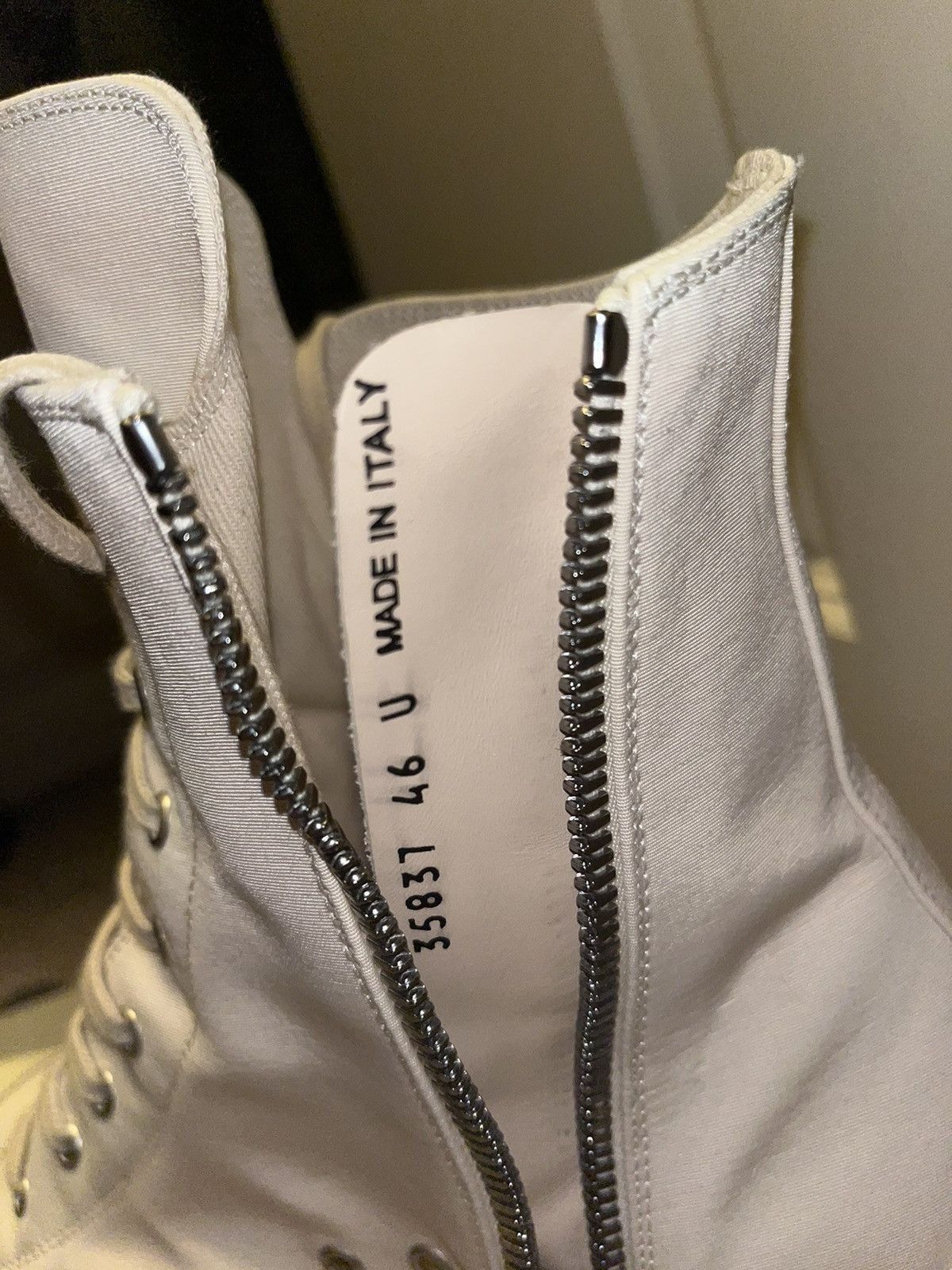 Rick Owens Rick Owens Drkshdw Hi-Top Sneakers Size US 13 / EU 46 - 8 Thumbnail